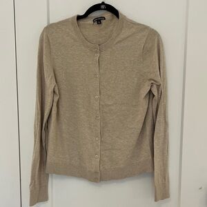 J. Crew Factory Light Tan Cardigan